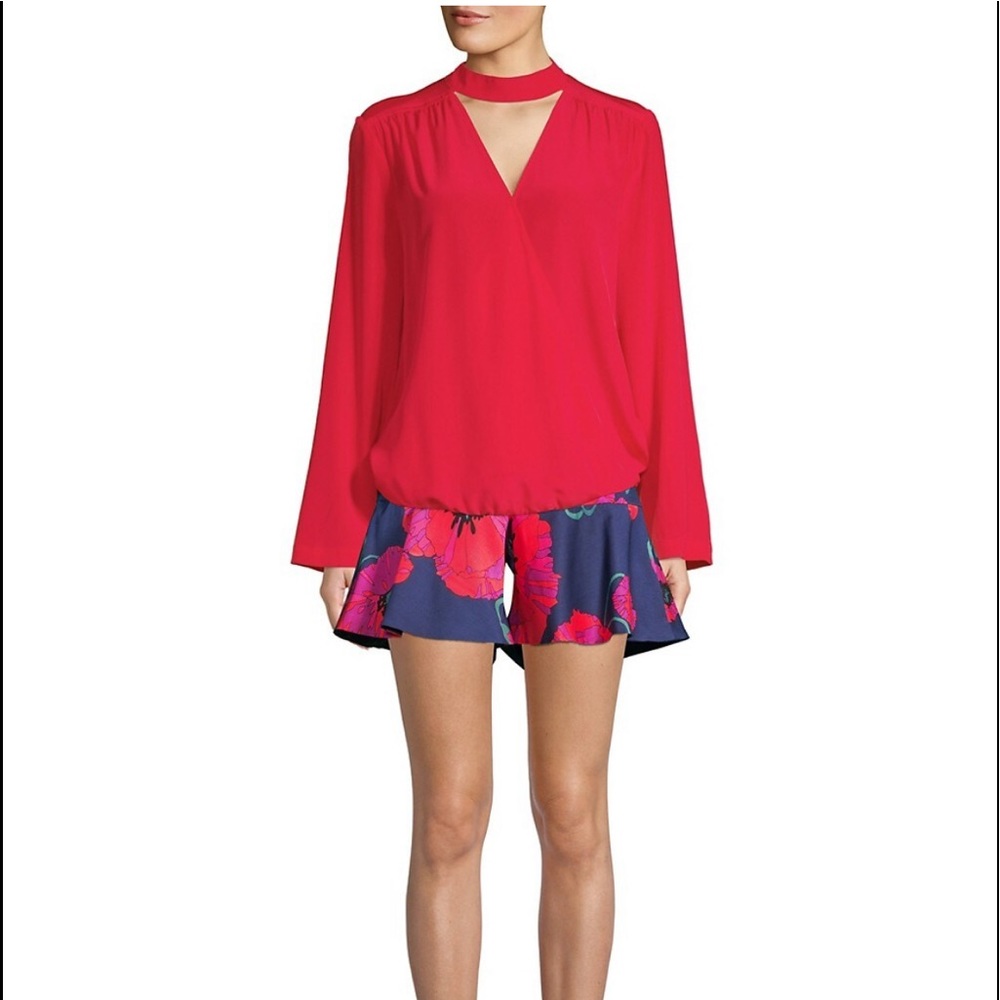 Trina Turk Silk Fresco Top